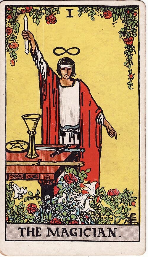 The Magician — Rider–Waite–Smith tarot card