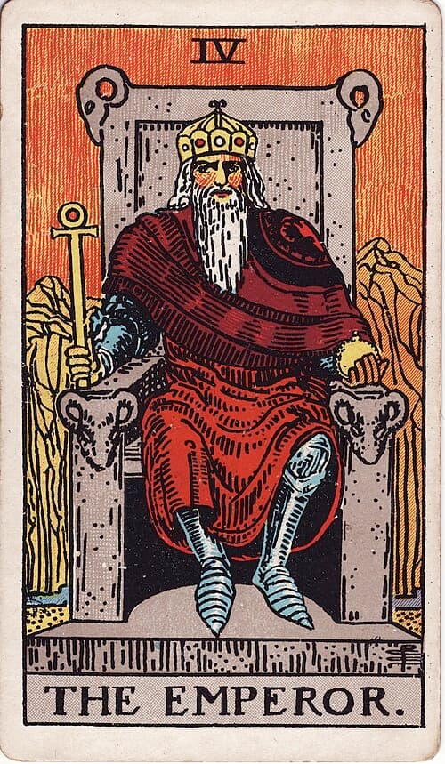 The Emperor — Rider–Waite–Smith tarot card