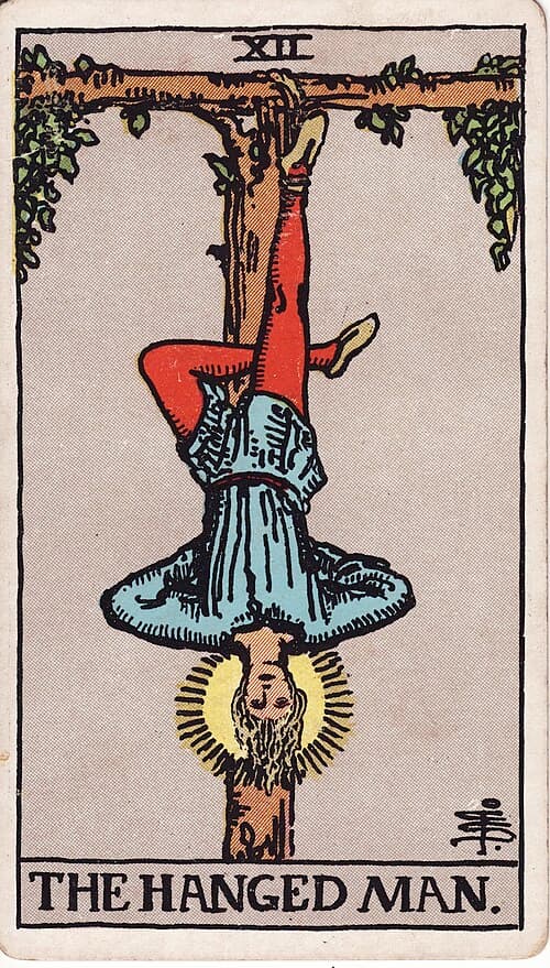 The Hanged Man — Rider–Waite–Smith tarot card