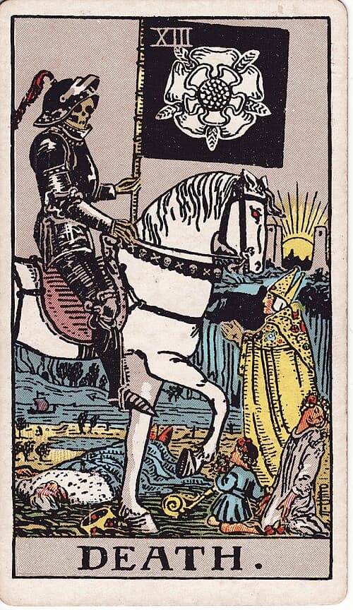 Death — Rider–Waite–Smith tarot card