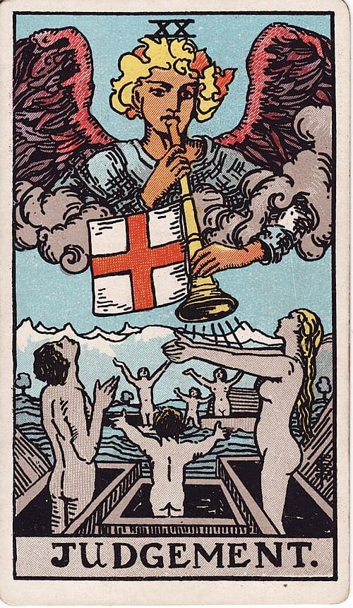 Judgement — Rider–Waite–Smith tarot card
