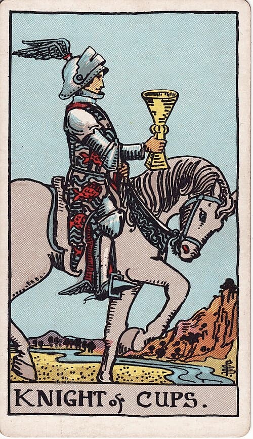 Knight of Cups — Rider–Waite–Smith tarot card